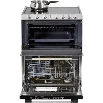Combiné four lave-vaisselle ROSIERES TRV60NOIN/1 TRIO vitro