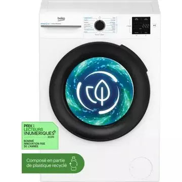 Lave linge hublot BEKO BM3WFU47411B Energy Spin