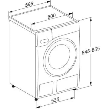 Lave linge hublot MIELE WWG 660
