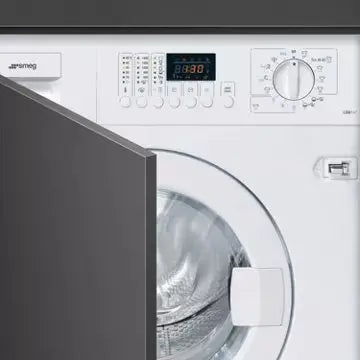 Lave linge séchant hublot encastrable SMEG LSIA147