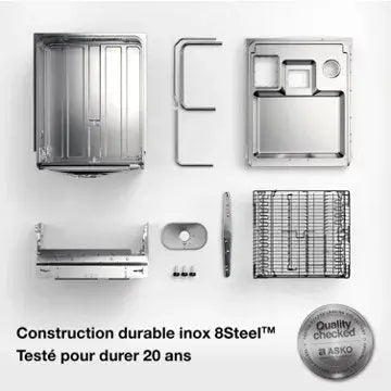 Lave vaisselle encastrable ASKO DFI746U Autodose Turbo