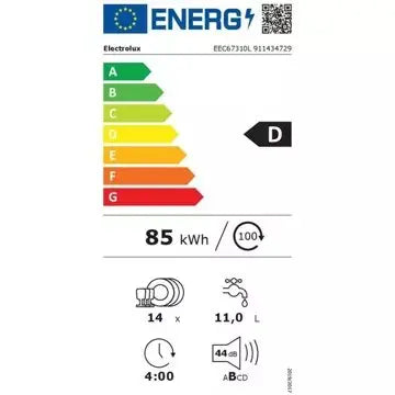 Lave vaisselle encastrable ELECTROLUX EEC67310L ComfortLift