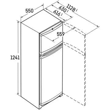 Réfrigérateur 2 portes LIEBHERR CTele2131-26