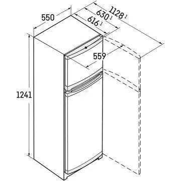 Réfrigérateur 2 portes LIEBHERR CTele2131-26