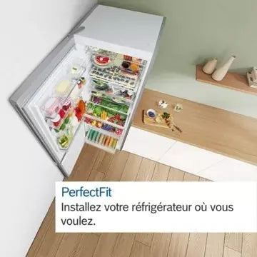 Réfrigérateur combiné BOSCH KGN36VLED Série 4 VitaFresh
