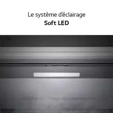 Réfrigérateur combiné LG GBB72SWVDN