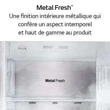 Réfrigérateur combiné LG GBB72SWVDN