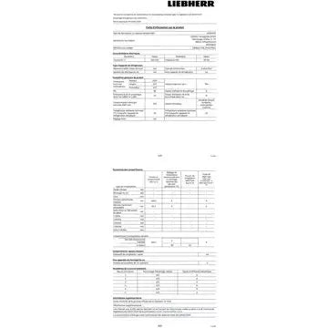 Réfrigérateur combiné LIEBHERR CBNbsd578i-22 BioFresh