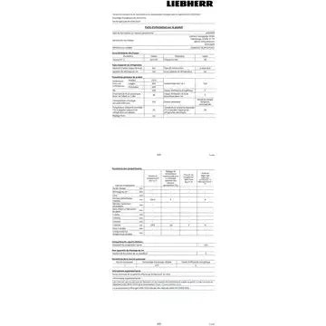 Réfrigérateur combiné LIEBHERR CUele231-26