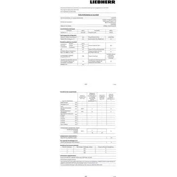 Réfrigérateur combiné LIEBHERRCBNsdc575i-22 BioFresh