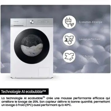 Lave linge hublot 	SAMSUNG 	WW90CGC04DTH