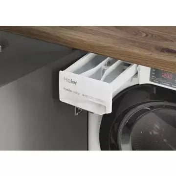 Lave linge hublot  encastrable  HAIER	HW90B416FWB-FR