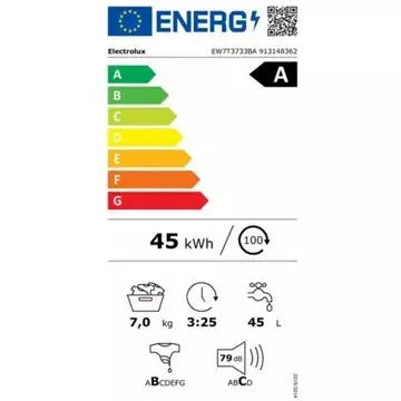 Lave linge top	ELECTROLUX	EW7T3733BA