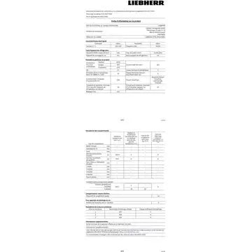Réfrigérateur combiné	LIEBHERR	CBNbsa10575i-22 BioFresh