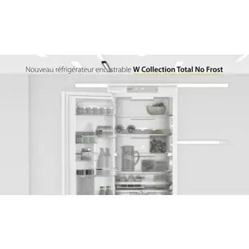 Réfrigérateur combiné encastrable  WHIRLPOOL	WHC18T122 Supreme Silence