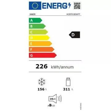 Réfrigérateur multi portes HAIER	HCR7818DNMM